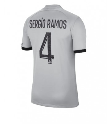 Paris Saint-Germain Sergio Ramos #4 Bortedrakt 2022-23 Kortermet